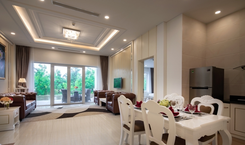 Beach Front Family Villa 